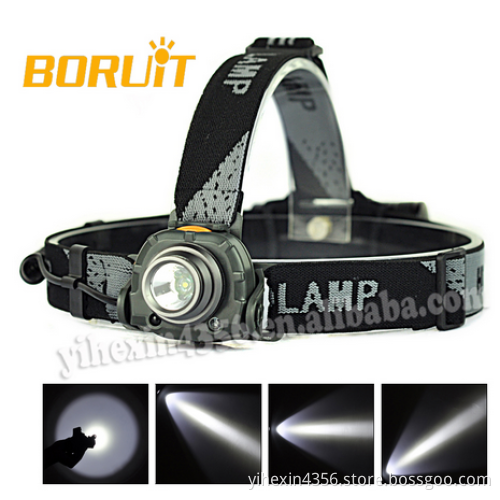 Rechargeable Battery Infrared Induction CREE Headlamp